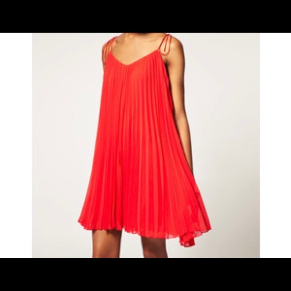 🌹Halston ton Heritage Red Flare Dress🌹